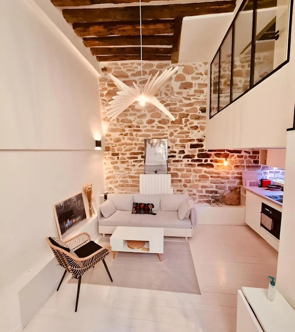 Plein Coeur De Paris : Charmant Duplex A Bastille